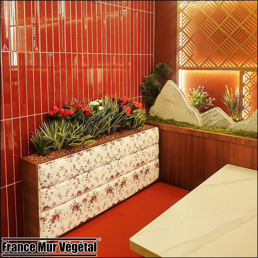 Décoration Végétale Restaurant Katori Vélizy 2