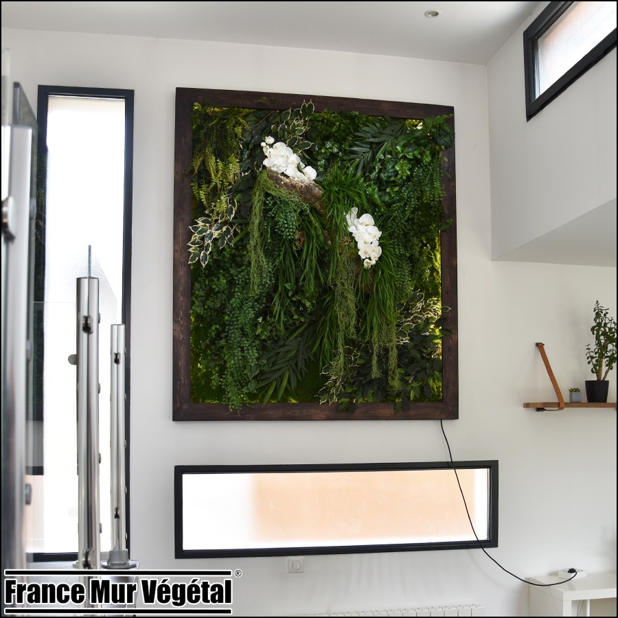 Mur Végétal Artificiel Intérieur 2m² Houilles 78