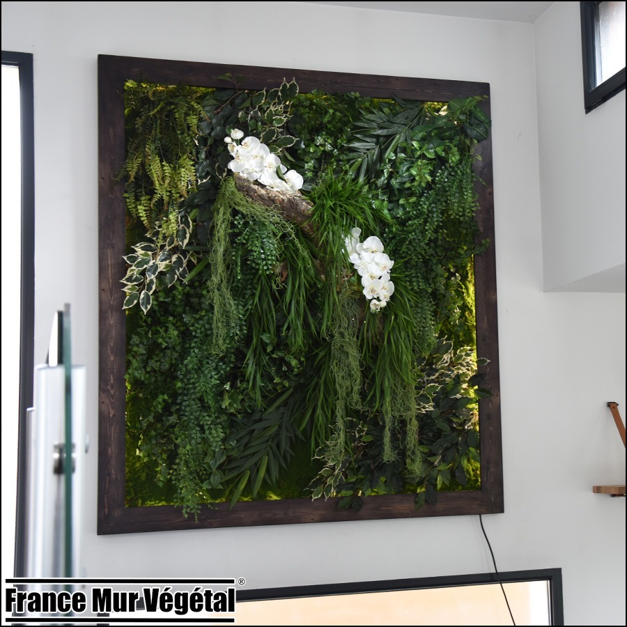 Mur Végétal Artificiel Intérieur 2m² Houilles 78