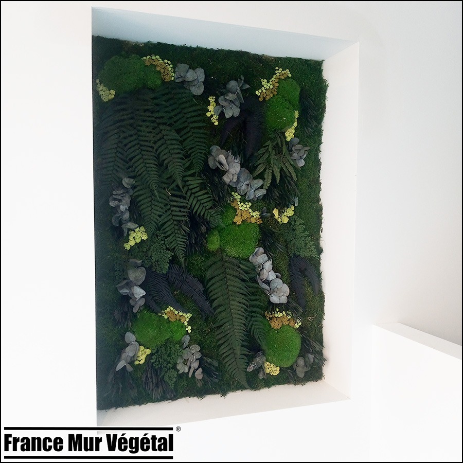 Mur Végétal Artificiel 10m² Police Municipale Issy-les-Moulineaux